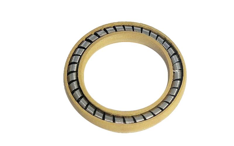 Resistance to pressure spring energized seal
.jpg